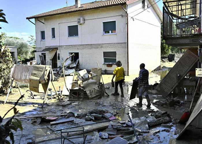 Al menos 11 muertos deja las torrenciales lluvias en Italia