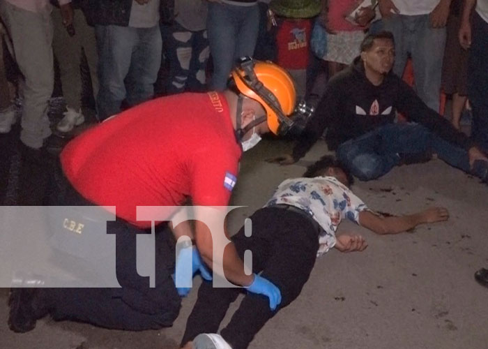 Accidente de tránsito en Estelí deja dos lesionados