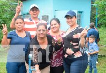 Familias celebran reinauguración de proyecto de agua potable en Nagarote