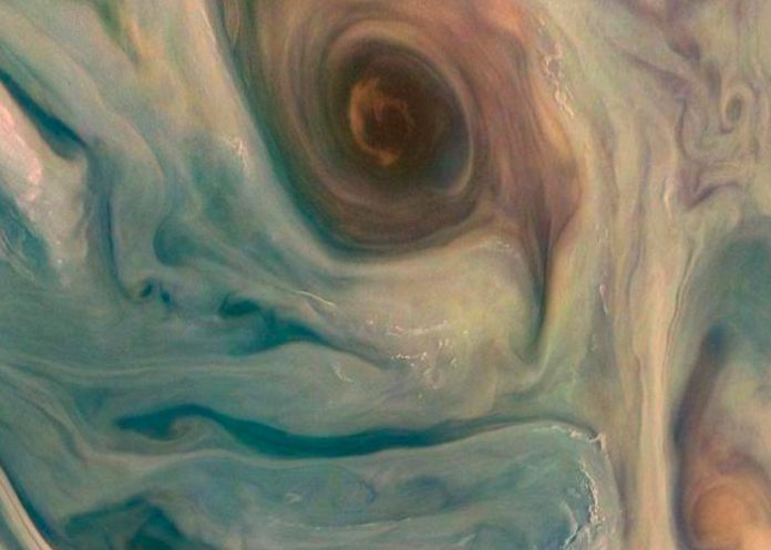 La nave Juno de la NASA capta los colores de Júpiter
