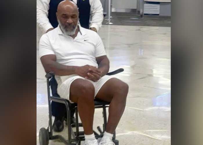 Los "golpes" de su enfermedad ponen a Mike Tyson en silla de ruedas