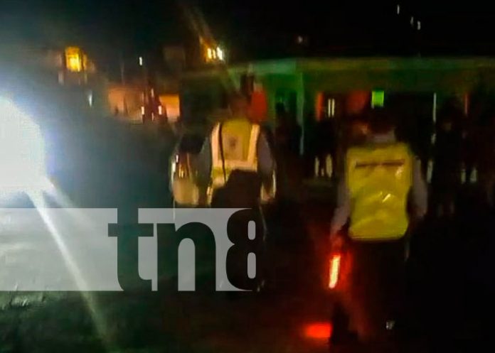 Conductor de automóvil deja grave a motociclista en Ocotal, Nueva Segovia