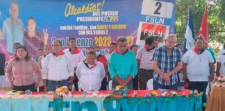 Presentación de Candidatos Municipales por FSLN en Boaco