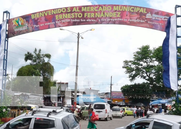 Realizan mejoras en el mercado Ernesto Fernández González, Masaya