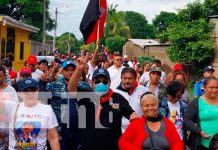 Caminata en respaldo a los candidatos de Tipitapa