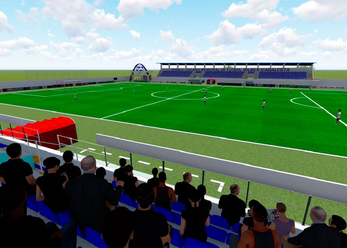 Presentan diseños del nuevo estadio municipal de fútbol en Sébaco