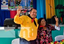 Familias de Nagarote respaldan la fórmula de candidatos a alcalde y vicealcalde
