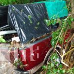 Vivo de milagros salieron tripulantes de una camioneta arrastrada por un río en Matagalpa