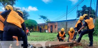 40 aspirantes a bomberos participaron en ejercicios demostrativos en Nicaragua