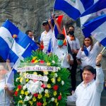 Servidores Públicos saludan al mes de la patria en Nicaragua