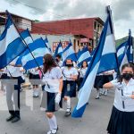 Estudiantes de Matagalpa, Carazo, Jinotega y Jalapa realizan desfile patrio