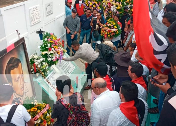 Conmemoran 49 años del Comandante Ricardo M. Avilés en Carazo