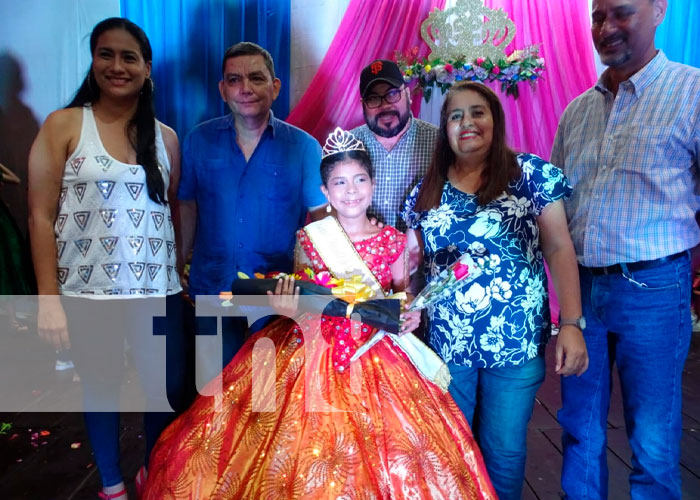 Masaya escoge reina de las fiestas culturales e India Bonita Infantil 2022