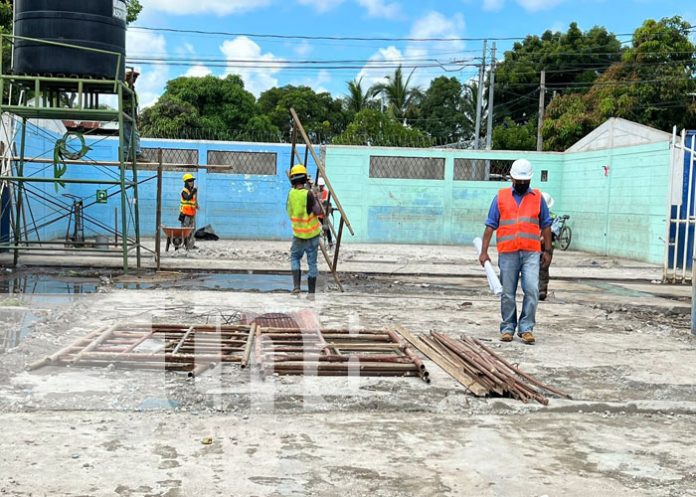 Inician reconstrucción total del colegio Cmdte. Carlos Fonseca en Managua