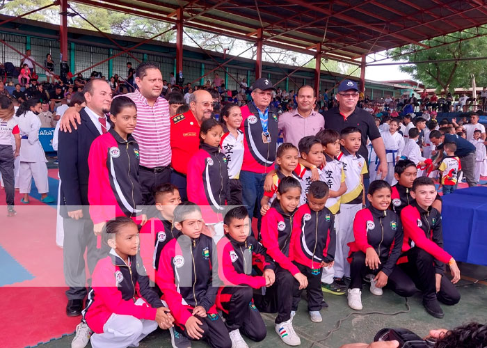 Más de 200 atletas de Nicaragua participan en campeonato de Karate