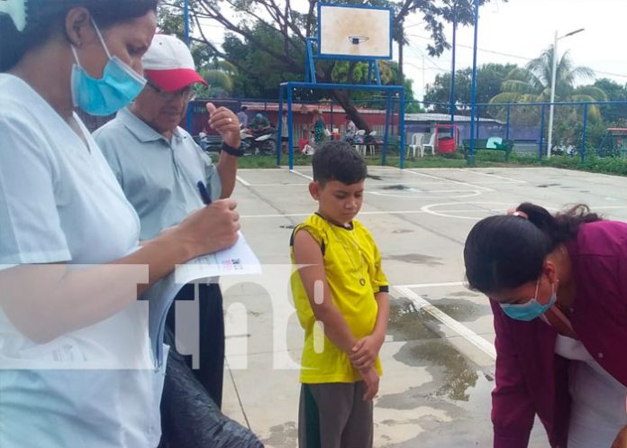 Positivamente se desarrolla jornada de vacunación en barrios de Managua