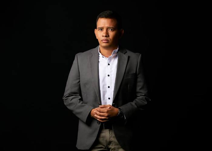 Oscar Morales, periodista de Crónica TN8