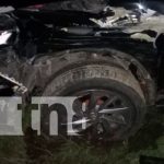 Dos jóvenes lesionados en accidente de tránsito en Chontales