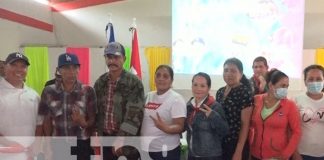 Lanzamiento de candidatos a alcalde y vicealcalde en San Nicolás, Estelí