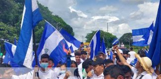 Antorcha de la Libertad llega con estudiantes de Managua