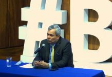 Conferencia de prensa del BCIE en México
