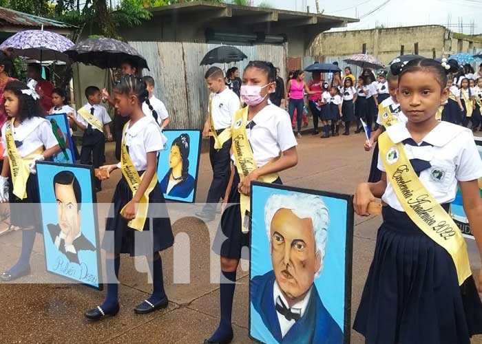 Estudiantes de Bilwi conmemoran la Batalla de San Jacinto