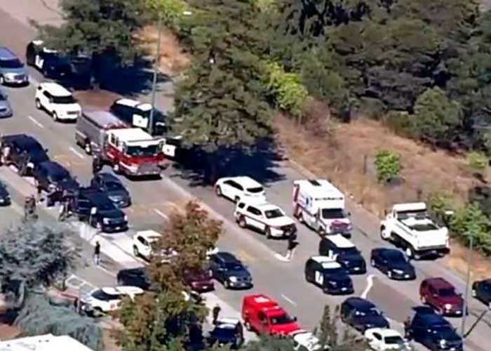 Balacera en una escuela en California dejó a cinco estudiantes heridos