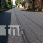 Avanza el proyecto de mejoramiento vial en el Distrito VI de Managua