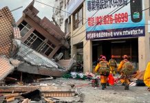 Un terremoto de magnitud 6,9 sacude Taiwán