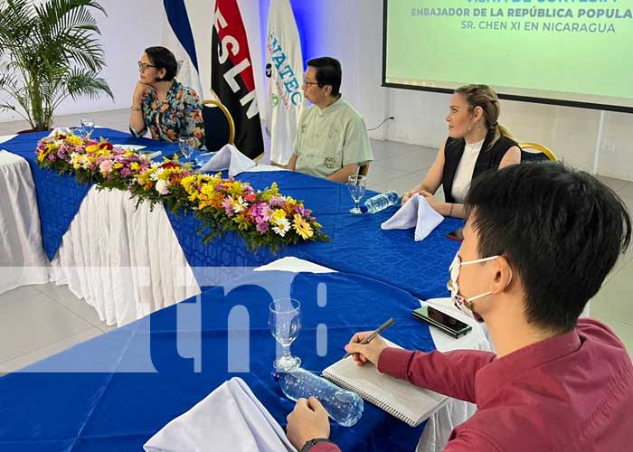 Embajador de China en Nicaragua conoce más de la educación técnica a nivel nacional