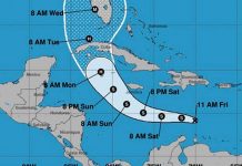 Depresión Tropical Nueve podría convertirse en Huracán en el Caribe