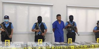 Incautación de cocaína en Nagarote, León