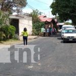 Mejoramiento de calles en el barrio Carlos Marx, Managua
