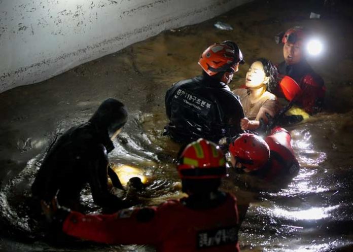 Víctimas mortales por tifón Hinnamnor en Corea del Sur aumentan a diez