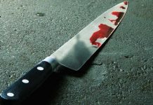 Imagen representativa de un crimen con cuchillo