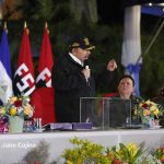 Acto por el 43 aniversario del Ejército de Nicaragua