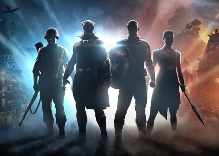 Primeros vistazos del videojuego de Capitán América y Black Panther
