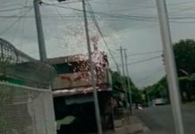 Cortocircuito en tendido eléctrico deja sin energía el barrio Venezuela