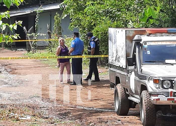 Investigación policial de brutal femicidio en Managua