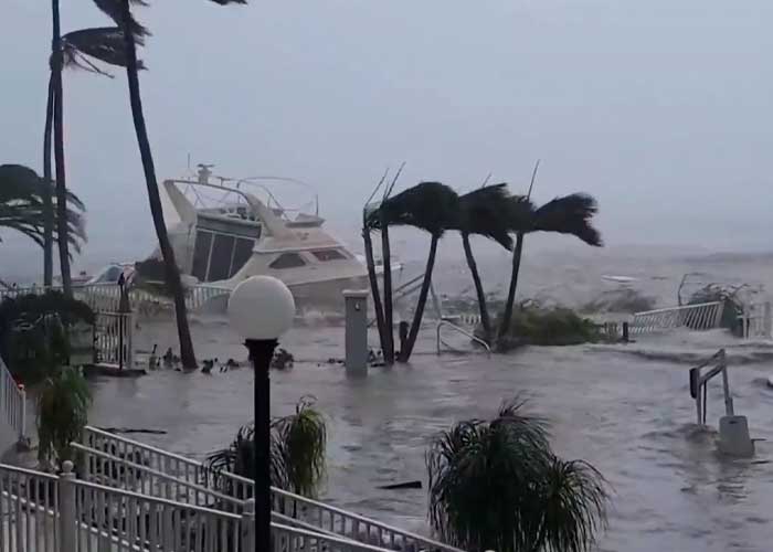 Reportan 17 muertos tras el paso del monstruoso huracán Ian en Florida
