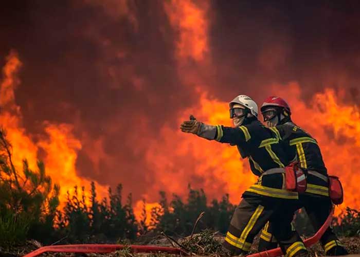 Al menos 48 personas arrestadas en Francia por ocasionar incendios