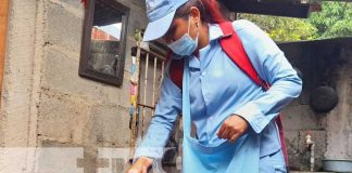 Aplicación de BTI para prevención de zancudos en Managua
