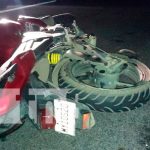 Motociclistas mueren de forma instantánea en accidente de tránsito en Granada