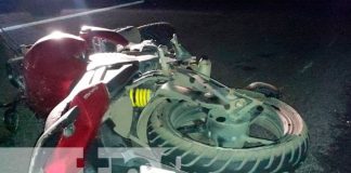 Motociclistas mueren de forma instantánea en accidente de tránsito en Granada