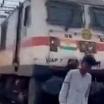 (Brutal video) Vivo de milagro tras ser atropellado por tren en la India
