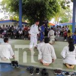 Práctica del judo en colegios de Managua