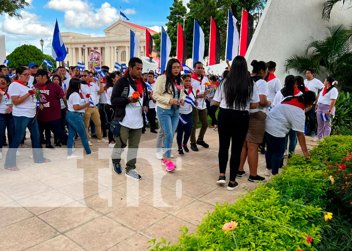 Juventud Sandinista ratifica su compromiso con la Patria 