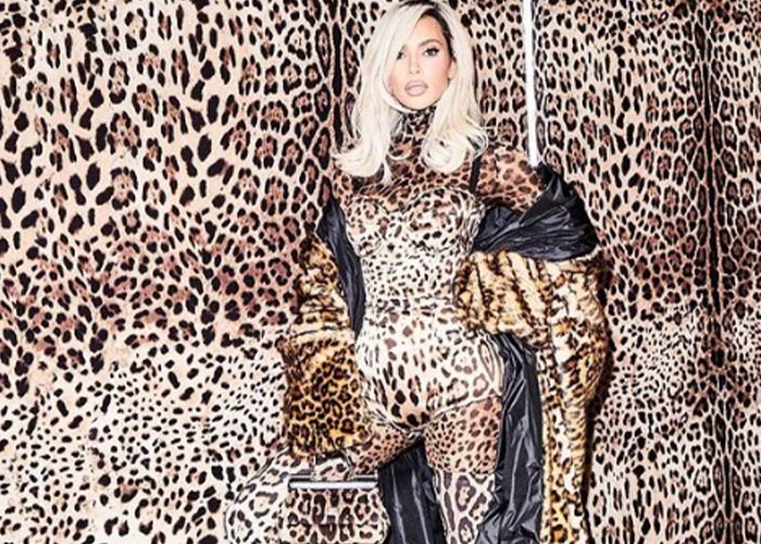 Kim Kardashian se mostró como una “Cheetah Girl”