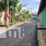 Mejoramiento de calles en el barrio San Antonio, Managua