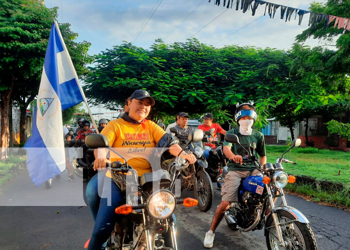 Alegre diana en saludo a la patria bendita y siempre libre en Managua